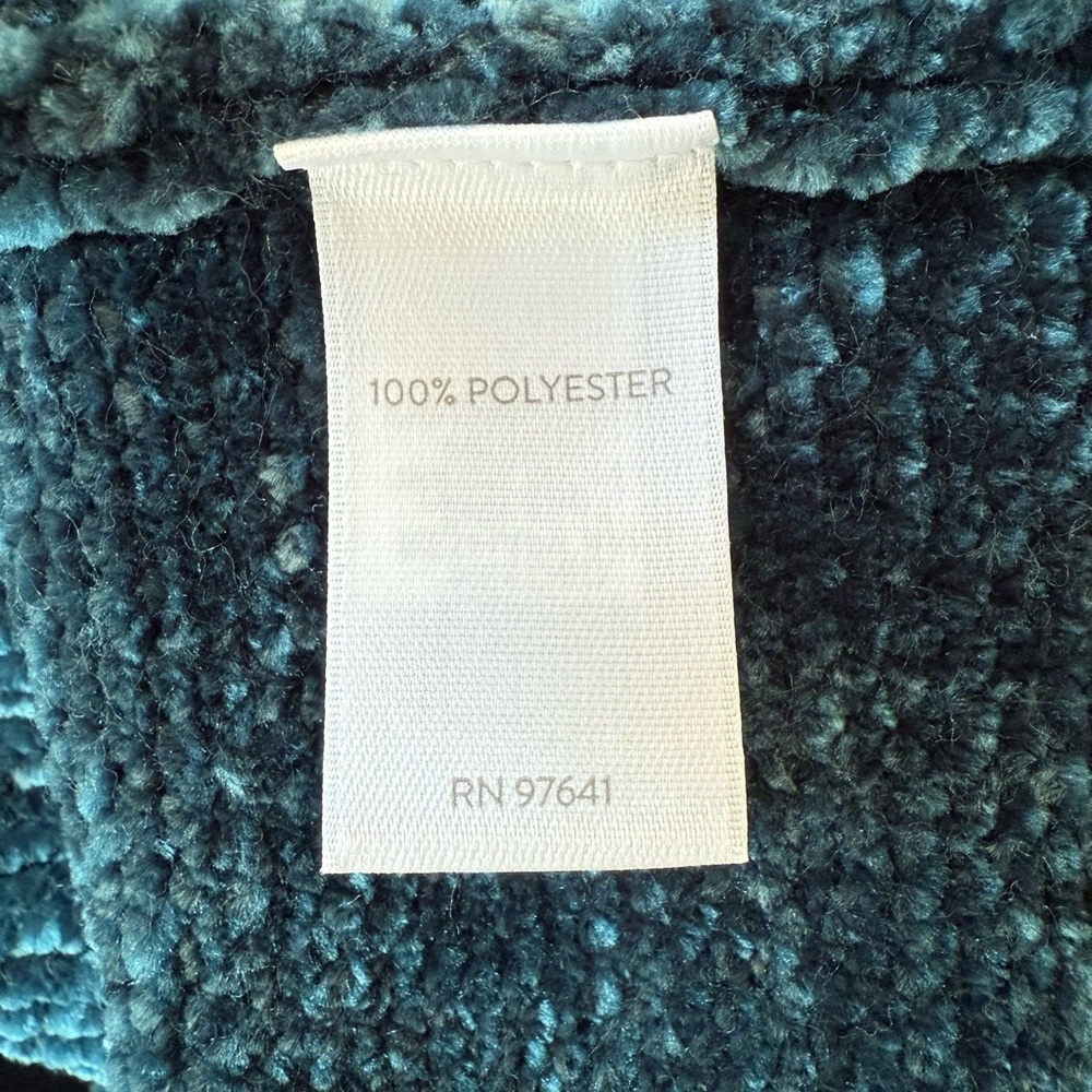 PURE JILL Chunky Supersoft Cozy Comfy Chenille Long Sleeve Pullover Sweater 3X - Picture 9 of 9